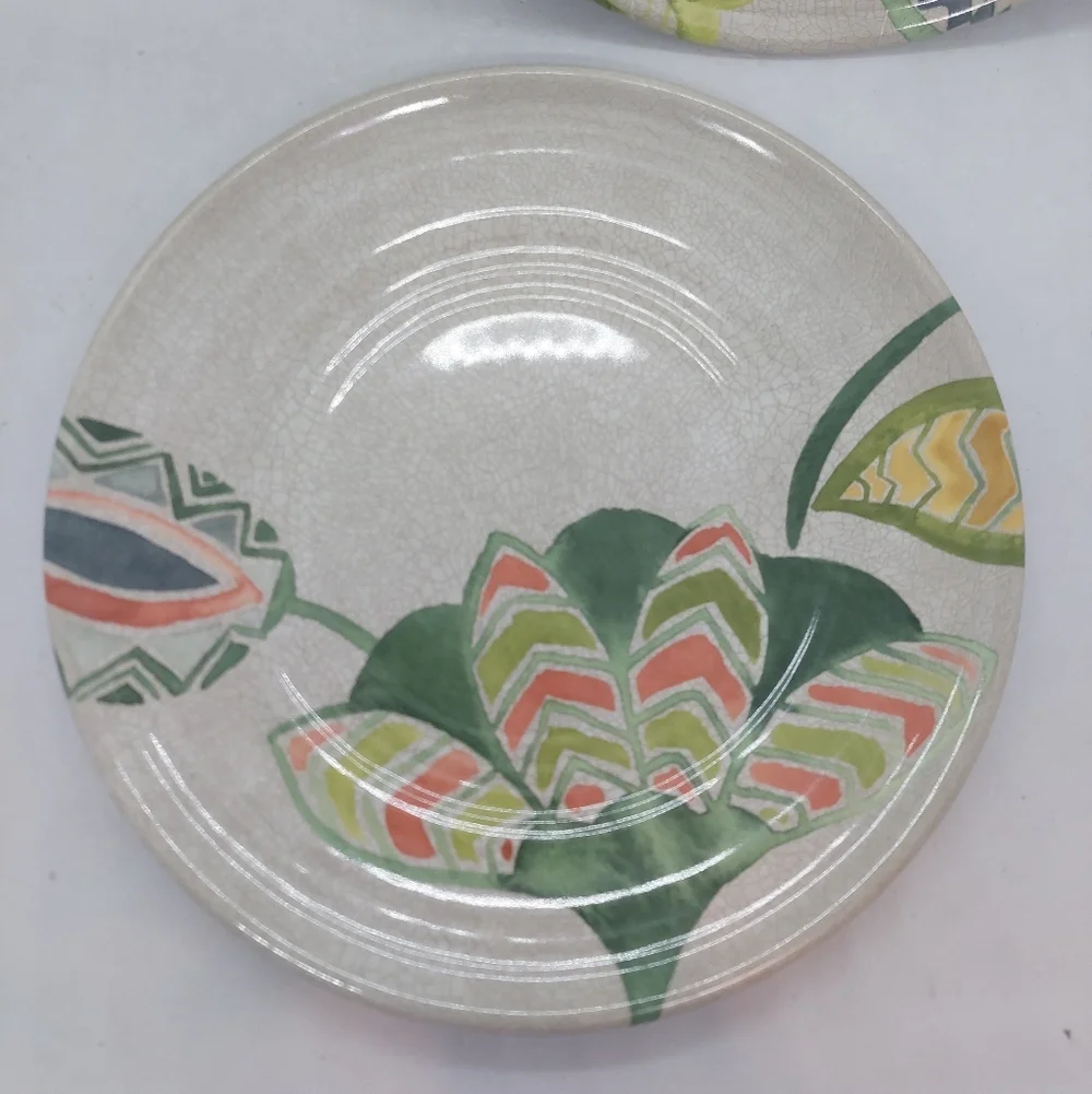 Crate and Barrel Melamine Salad Dessert Plate 8.5
